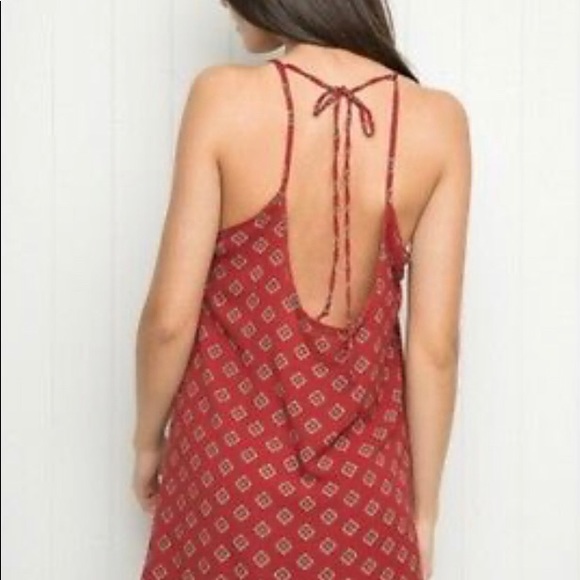 Brandy Melville Other - Brandy Melville red medallion slip dress